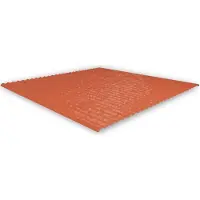 K2 Systems K2 SingleHook FLA, coperture metalliche con strisce di butile, rosso, 50 pezzi.