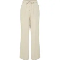 Pieces Pantaloni Gamba Ampia | Beige | XXL