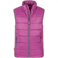 TROLLKIDS Kids Trondheim Vest Gilet sintetico Bambini (164, fuchsia)