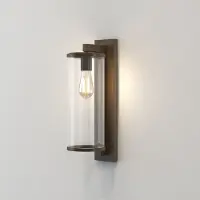 Astro Pimlico 500 - Lanterna a parete bronzo IP23, E27 a incasso