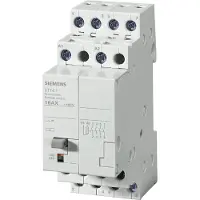 Siemens Interruttore remoto su guida DIN, 1 pz. 5TT4114-2, 4 contatti normalmente aperti, 400 V, 16 A