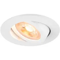 SLV Lampada da incasso a soffitto New Tria, bianco, alluminio, Ø 8,2 cm