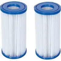 Bestway - Cartucce filtranti per piscina n. 58094 - Per piscina e Lay-Z-Spa - misura II, confezione da 2 pezzi