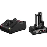 Bosch Set di alimentazione (1 x 12V 6,0 Ah + GAL12V-40)