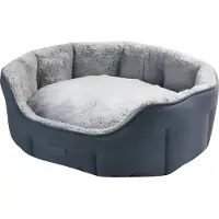 Nobby Letto comfort ovale "LICA" grigio 86 x 70 x 24 cm