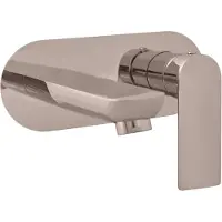 RAV Slezák-Miscelatore da incasso per lavabo NIL - grigio metallo - lucido, Colore: GRIGIO METALLICO - lucido