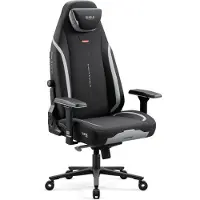Diablo Chairs Diablo X.Eye Prime sedia da gioco con funzione di raffreddamento Sedia da ufficio Sedia da scrivania, carico massimo 140 kg, dimensioni normali, colore nero