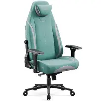 Diablo Chairs Sedia da gioco Diablo X.Eye Prime con funzione di raffreddamento Sedia da ufficio Sedia da scrivania, carico massimo 140 kg, dimensioni normali, colore Mystic Mint