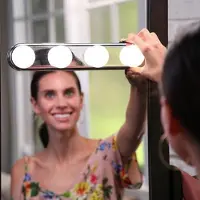 Uniq Lampada da trucco Hollywood con ventosa per specchio| StudioLight