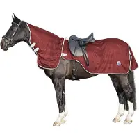 HKM Coperta da passeggio con collare rimovibile