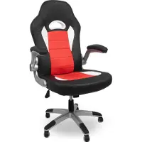 AGA Sedia da gioco Racing MR2050 Nero - Rosso