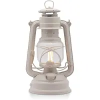 Feuerhand LED Laterne Baby Special 276 Lampada a candela campeggio grigio
