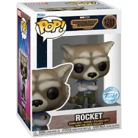 Funko POP! Vol 3 Figure Rocket Heo Esclusiva Ue Guardiani Della Galassia Edizione Speciale Marvel