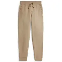 Ralph Lauren per ragazzo. 323799362502 Pantaloni jogger in pile marrone (13/14años= 163/174cm), Beige, Casual, Cotone, moda per bambini