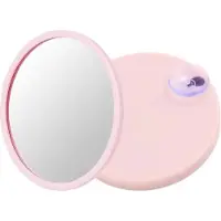 Merkloos Specchio ingranditore compatto (30x) – Ideale per il trucco e la cura del corpo – 1 pezzo – Bianco