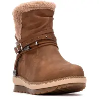 Refresh per donna. 17325002-CAMEL Stivaletti 173250 marrone (36), 1 a 3 cm, Cerniera, Casual