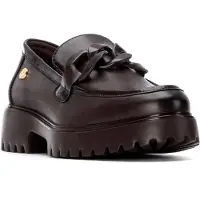 Xti per donna. 14449102-MARRON Mocassini 144491 marrone (40), 3 a 5cm, Nessuno, Casual, Classico