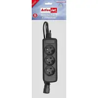 ActiveJet Ciabatta Elettrica Combo-iec- 3 Prese 3g 1.5 M