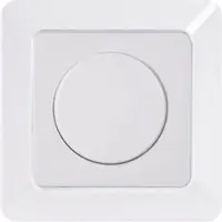 Lyora Telaio di copertura KOPP a 1 piega HK02 Colore: bianco artico