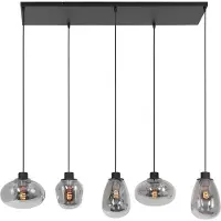 Steinhauer Reflexion lampada a sospensione, a 5 luci 100x30cm