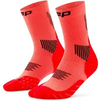 Cep Run Socks Mid Cut 5.0 Calze da running Uomo (IV, rosso)