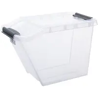 PLAST TEAM Vertriebs GmbH plast team 27750800 Contenitore PROBOX SLANTED, 58 litri