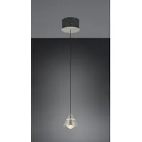 TRIO Lighting Lampada LED a sospensione Romeo, Ø 14 cm, color nichel, metallo, CCT