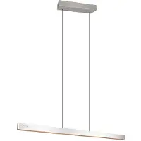 TRIO Lighting Lampada LED a sospensione Donegal, color nichel, lunghezza 150 cm, CCT