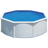 Gre Piscina Fidji Steel Walls 350x120 Cm