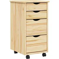 Syfax Mobiletto con Scrivania MOSS 34 x 39 x 65,5 cm