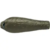 Big Agnes Anthracite 30 Sacco a pelo sintetico (Long - Bodysize: 198 cm, verde)