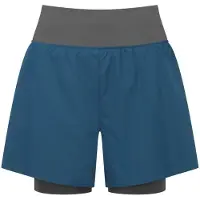 Mountain Equipment Women's Agilix Twin Short Pantaloncini Donna (40, blu)