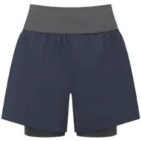 Mountain Equipment Women's Agilix Twin Short Pantaloncini Donna (36, blu)