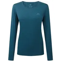 Mountain Equipment Women's Tempi L/S Tee Maglia funzionale Donna (36, blu)