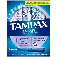 Tampax Pearl Lites 18 unità — Assorbente interno