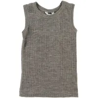 Joha Kid's Undershirt Basic Intimo lana merinos Bambini (130, marrone)