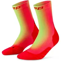 Cep Run Edt. Gradient Socks Mid Cut 5.0 Calze da running Uomo (V, rosso)