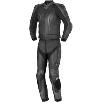 Büse Tormo Tuta In Pelle uomo nero, taglia 62