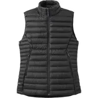 Rab Women's Microlight Vest Gilet in piumino Donna (38, grigio/nero)
