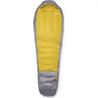 Rab Women's Neutrino -6C / 20F Sacco a pelo in piuma Donna (Regular - Body Size: 170 cm, zinc / dark pollen)