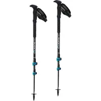 Guidetti - Bastoncini trekking in carbonio - B Light Saphir Carbone Alu in Alluminio - Nero
