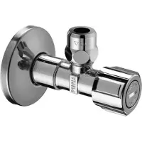 Schell Valvola di regolazione angolare COMFORT Filtro 1/2 cromato con ASAG, 1 pz.