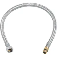 GROHE Europlus / K7 / Zedra tubo flessibile a pressione M12x1 x 3/8'' 530 mm per miscelatore lavello/lavabo cromo - 46322000