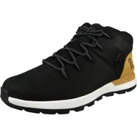 Timberland per uomo. TB0A24AB0151 Stivaletti in pelle Sprint Trekker neri (41), Nero, Basso, Stringhe, Casual, Sportivo, Outdoor