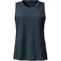 Schöffel Women's Circ Top Tauron Canotta Donna (48, blu)