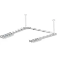 Hewi Asta per tende serie 801 d= 33 mm 1000 x 1000 x 1000 mm, 28 anelli grigio antracite