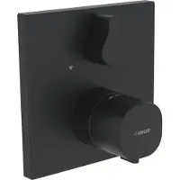 Hansa Robinet de douche HANSALIVING, set de finition, thermostat, encastré, 8113956233, 8113956233