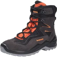 Lowa Kid's Lino GTX Hi Junior Scarpe invernali Bambini (24, nero)