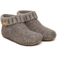 Gottstein Knit Boot LE Pantofole (42, marrone/grigio)