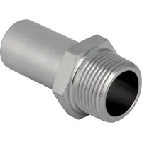 Geberit GE Mapress, acciaio inossidabile, raccordo con estremità inseribile, d28 mm, R1, 1 pz.